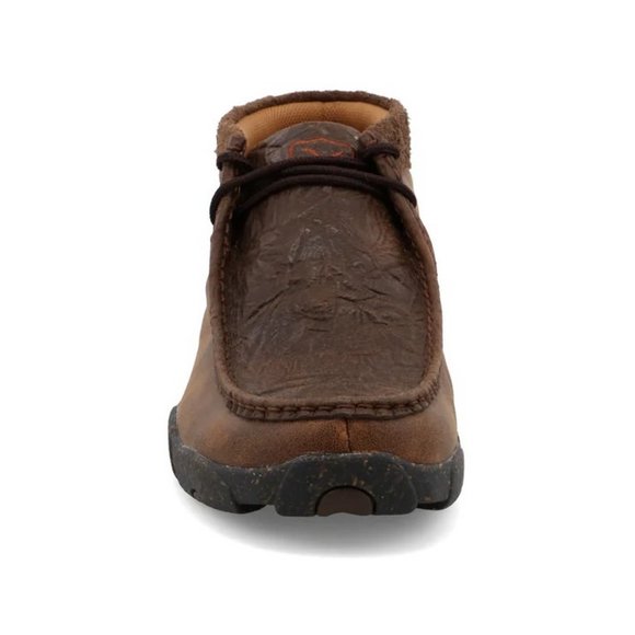 Twisted X (WIDE) Chocolate Chukka Boots Driving Mocs  (New in Box) - Picture 5 of 6